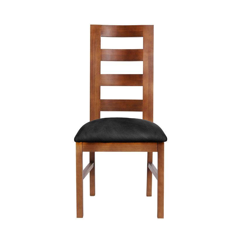 Juego De Comedor Sevilla 2 Sillas Granada + 2 Bancas Cuero Kentucky Negro-3