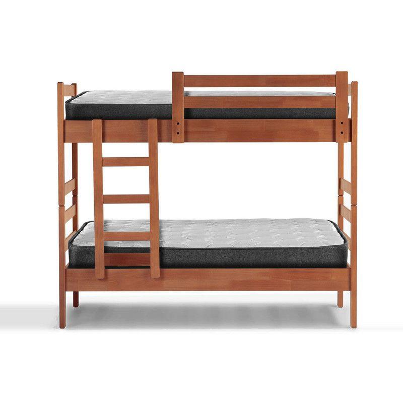Camarote Desmontable Zen + Colchon Espuma 1 Plaza Madera-2