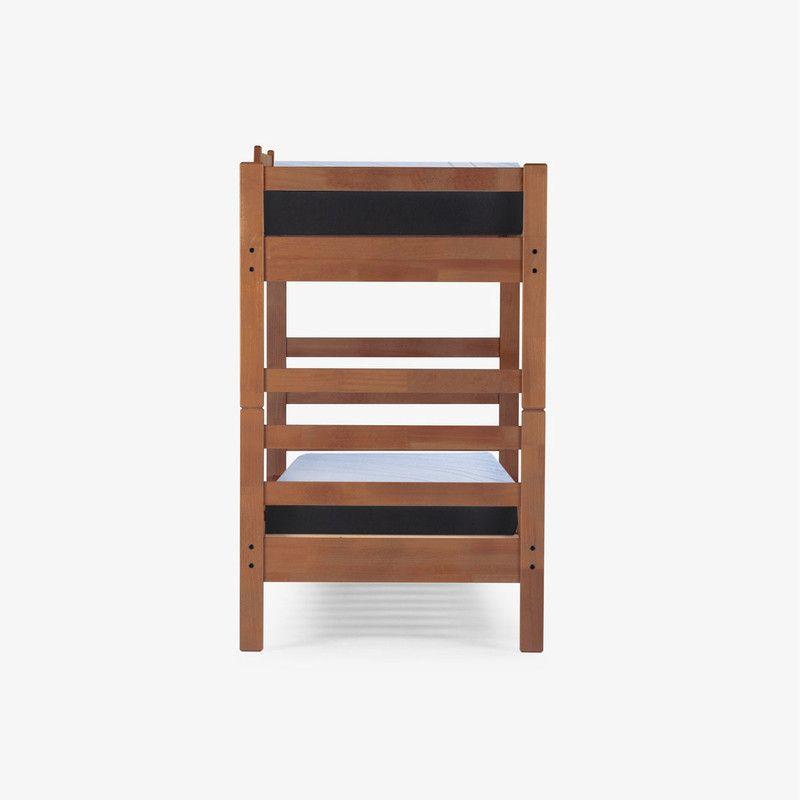 Camarote Desmontable Zen + Colchon Espuma 1 Plaza Madera-5