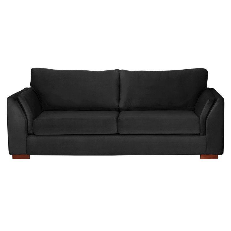 Sofá Cama Milan 2PL Tela Velvet Con Asiento de Resortes Pocket-2