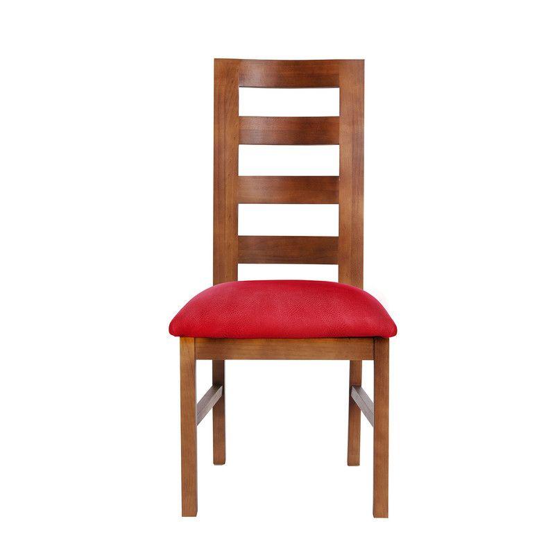 Silla Granada Cuero Kentucky Rojo-0