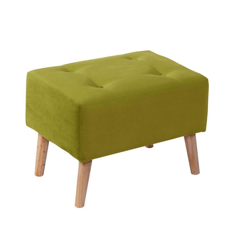 Pouf Niza Tela Velvet Pistacho-0