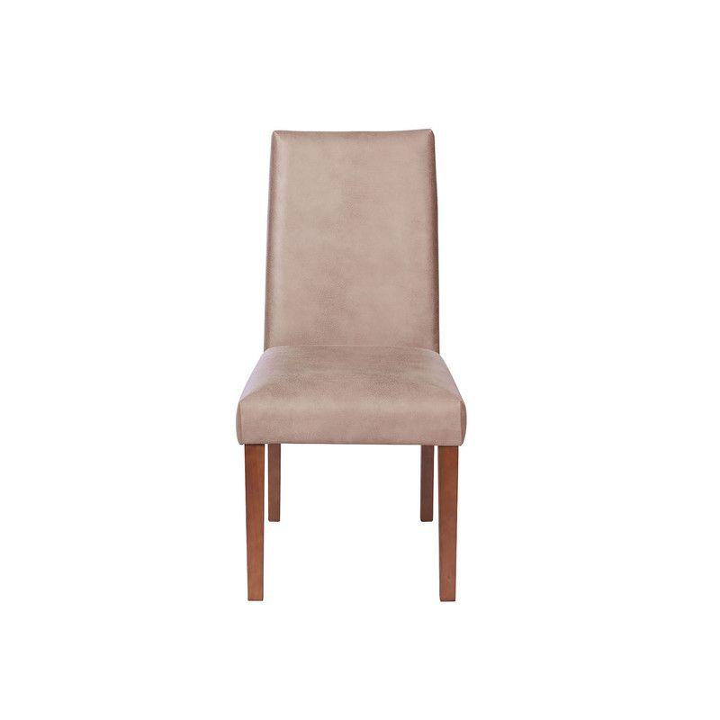 Juego De Comedor Merida 6 Sillas Cadiz  Cuero Kentucky  Beige-3