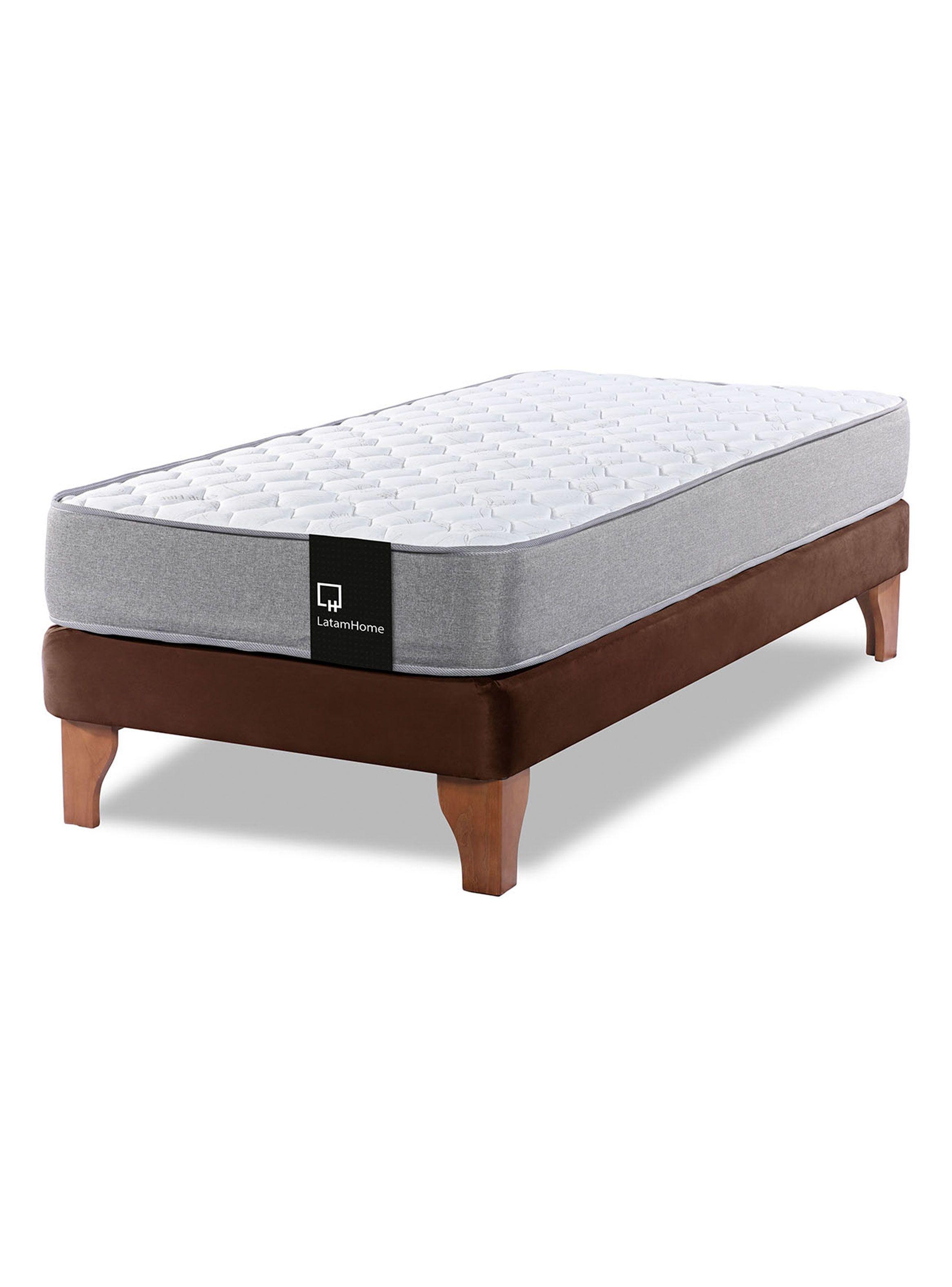CAMA EUROPEA ZEN PRO TELA CHOCOLATE 1 PZA-0