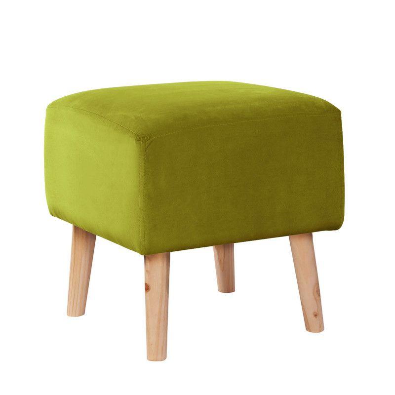 Pouf Burdeos Tela Velvet Pistacho-0