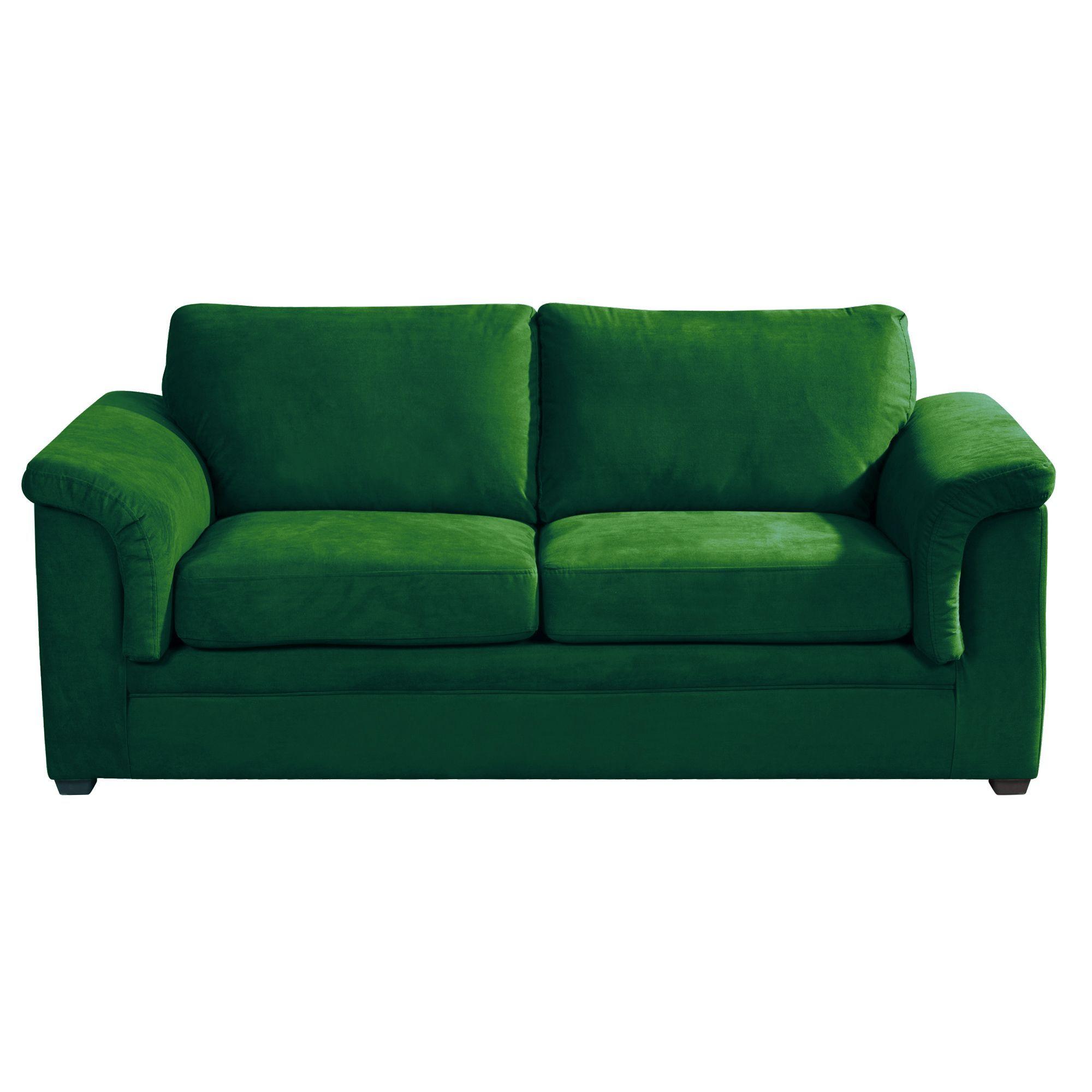 SOFA ANCONA 2C TELA  VELVET  VERDE-2