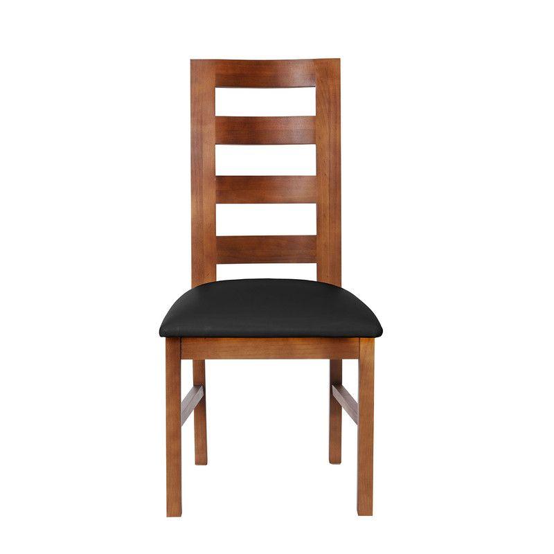Juego De Comedor Merida 6 Sillas Granada  Pu Negro-3