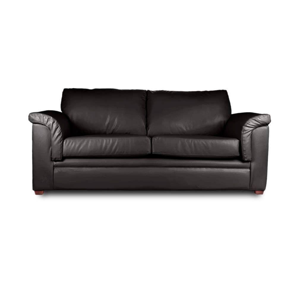 SOFA ANCONA 3C PU GRANO NEGRO-2