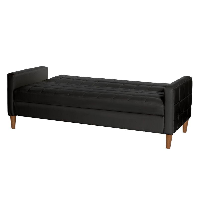 FUTON GENOVA  PU NEGRO-3