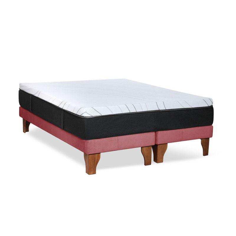 CAMA ZEN TOP FOAM SOFT TELA PALO ROSA SUPER KING-2