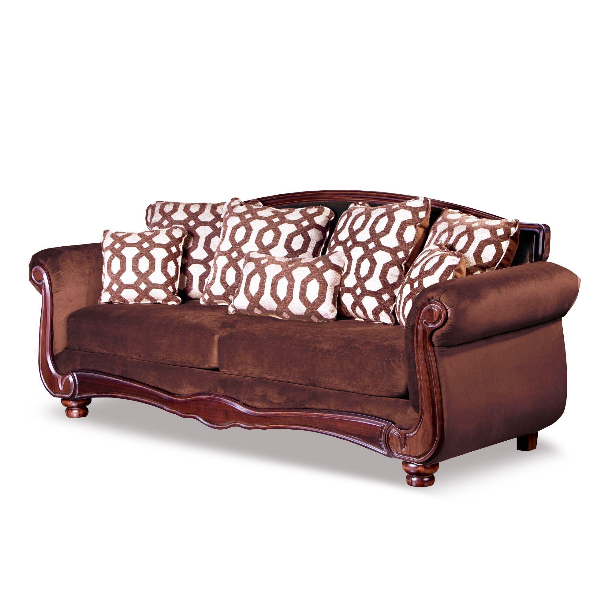 Sofa Catania 2 Cuerpos Clásico Tela Velvet-2