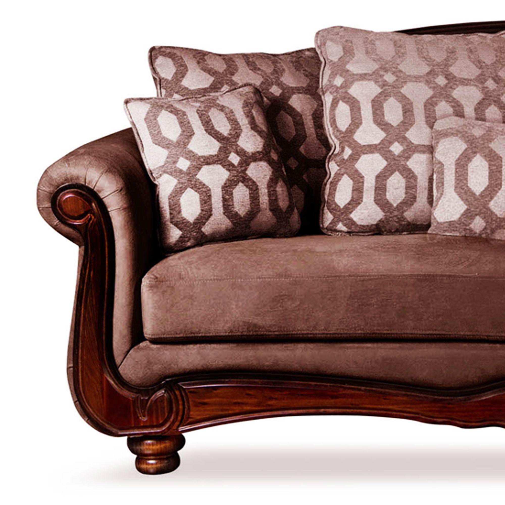 Sofa Catania 2 Cuerpos Clásico Tela Velvet-6