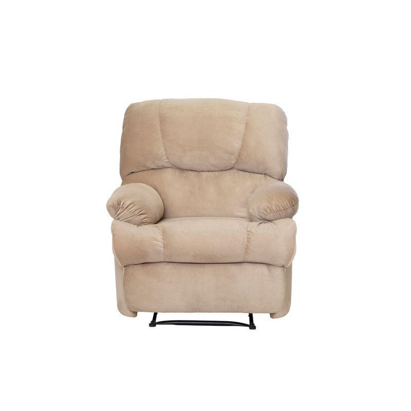 BERGERE PERUGIA RECLINABLE TELA VELVET BEIGE-3