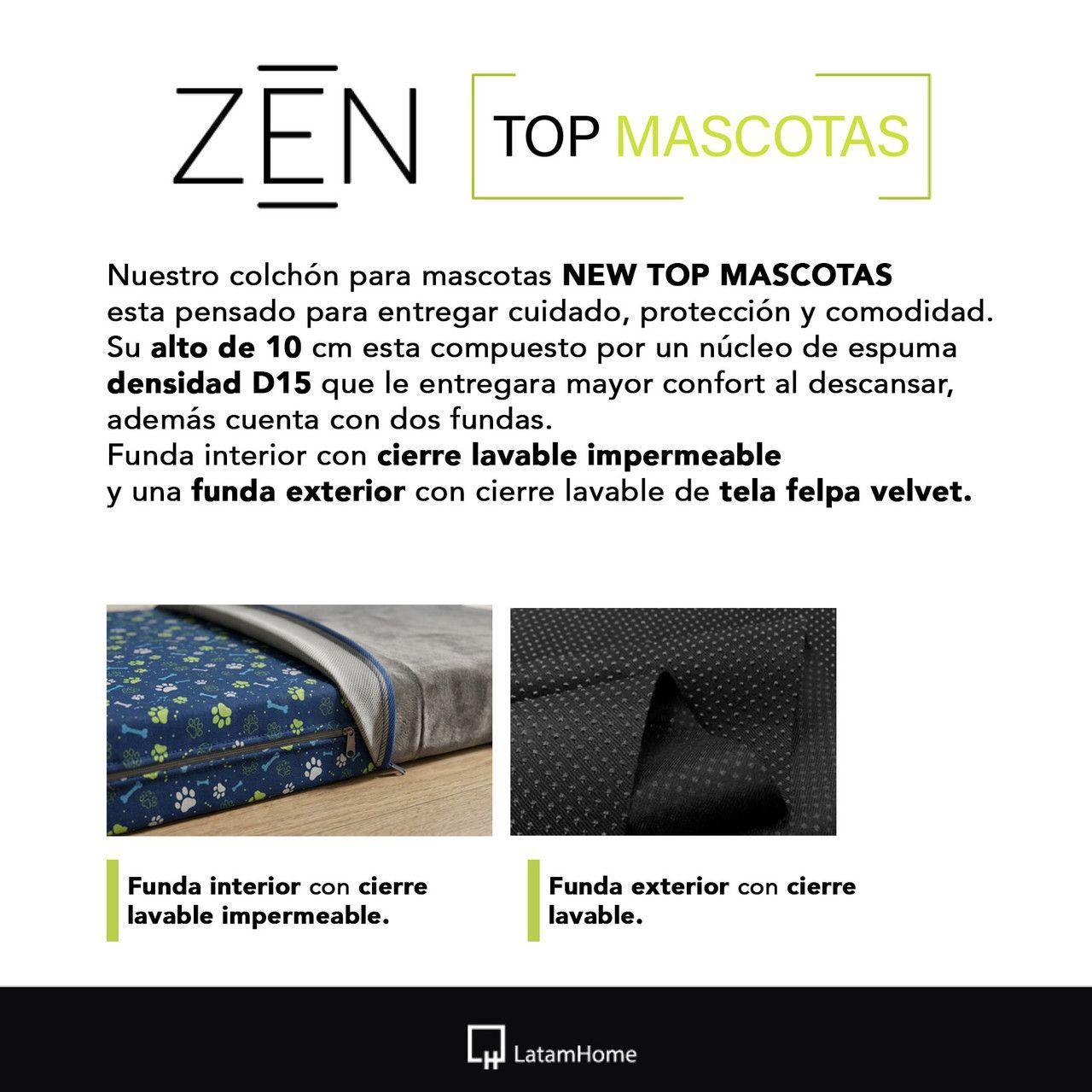 Colchón Para Mascota Impermeable Velvet 70X100 Cm-3