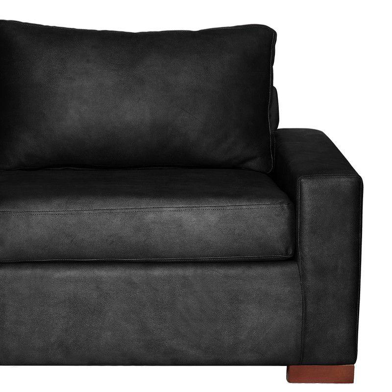 Sofa Cama Livorno 2Pl Cuero Kentucky Negro-3