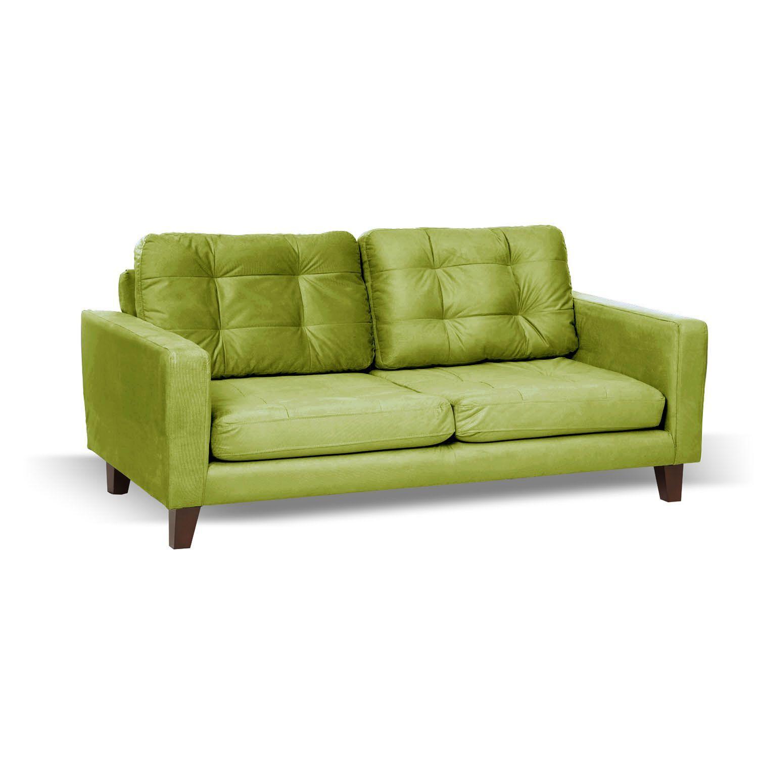 SOFA NAPOLES 3C TELA  VELVET  PISTACHO-2