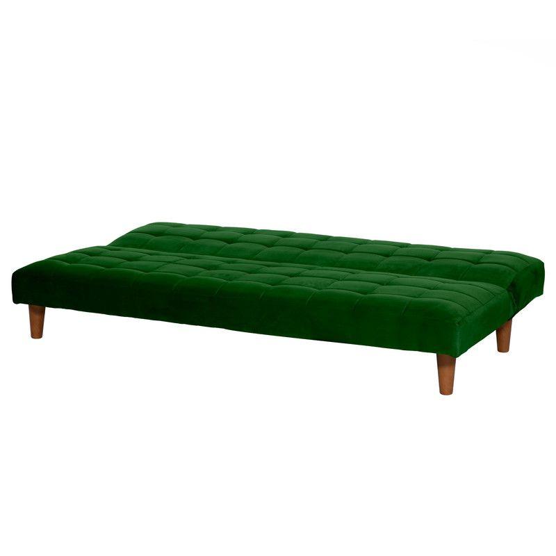 FUTON TURIN TELA VELVET VERDE-3