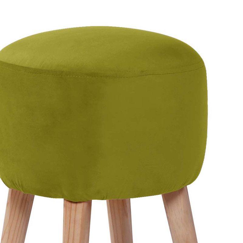 Pouf Nantes Tela Velvet Pistacho-1