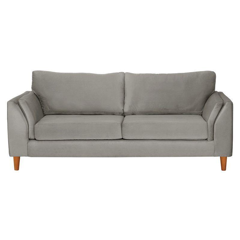 Sofá Milan 3C Tela Velvet Con Asiento de Resortes Pocket-2