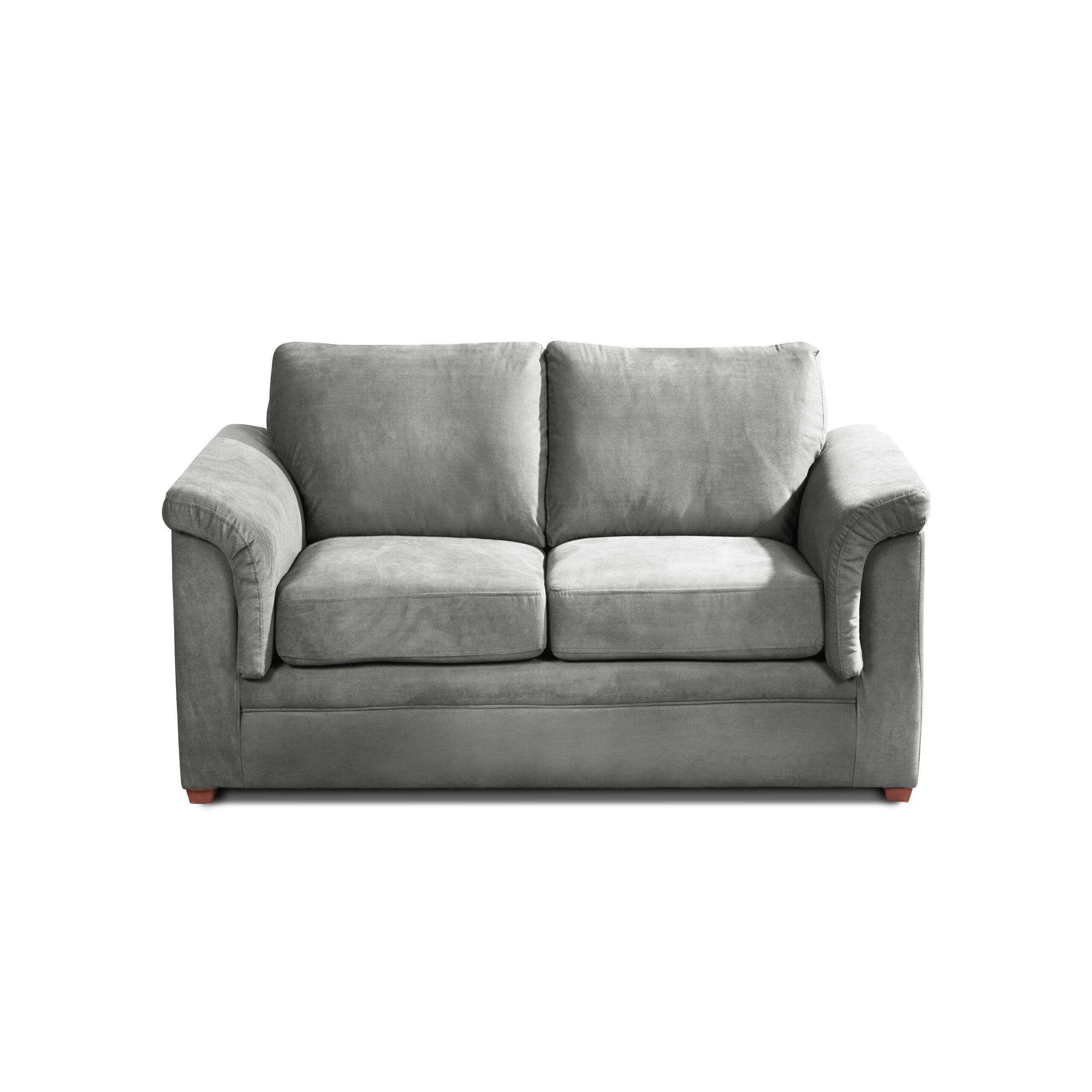 SOFA ANCONA 2C TELA  VELVET  GRIS-2