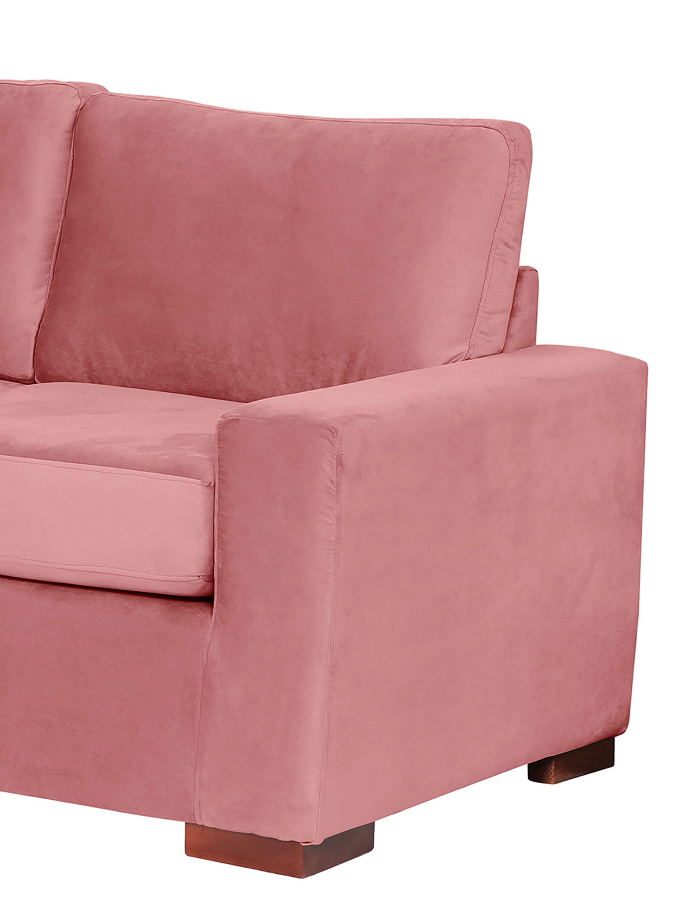 SOFA LIVORNO 3C TELA VELVET PALO ROSA-2