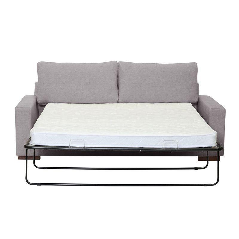 Sofa Cama Livorno 2Pl Lino Gris Claro-2