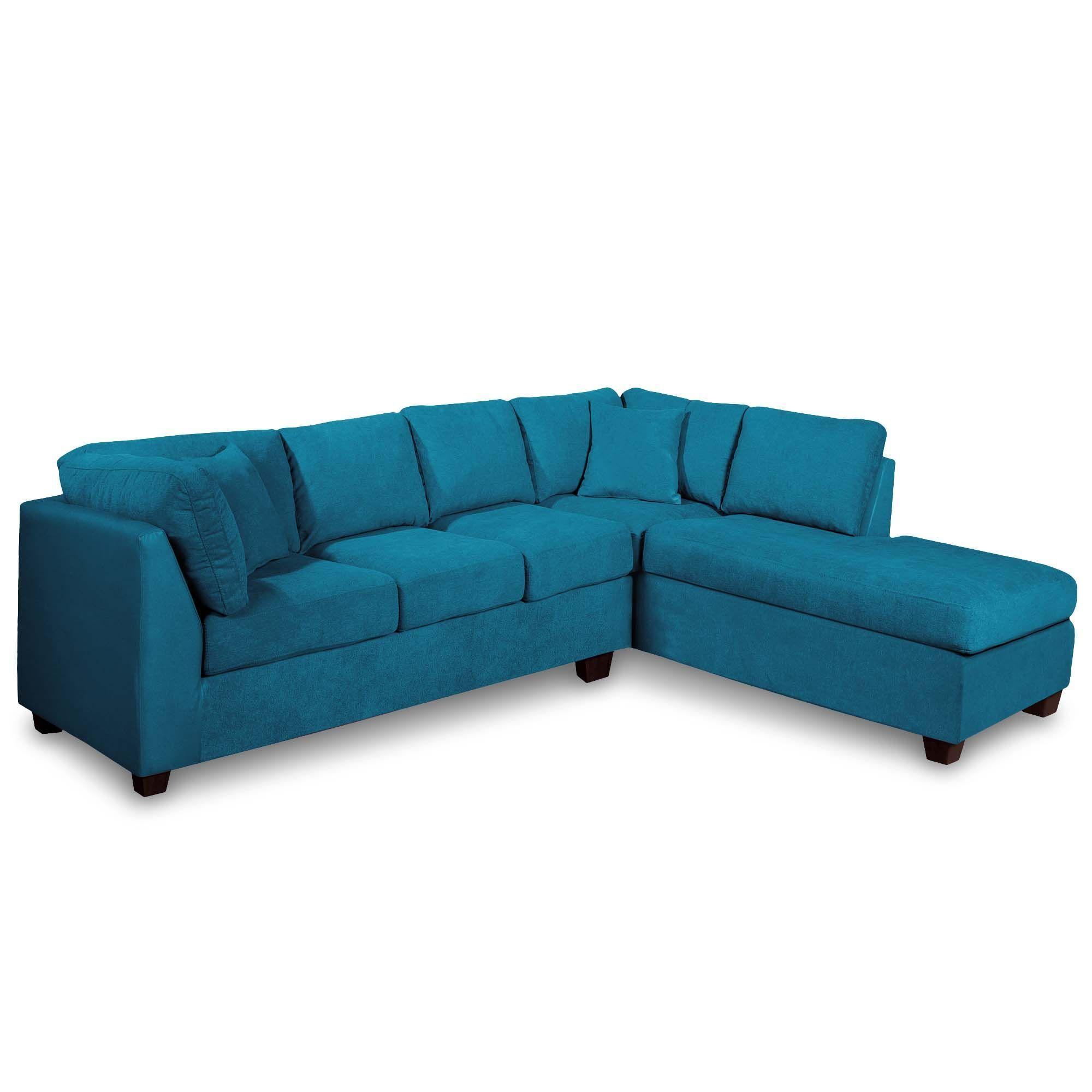 SECCIONAL PADUA DER TELA VELVET TURQUESA-2