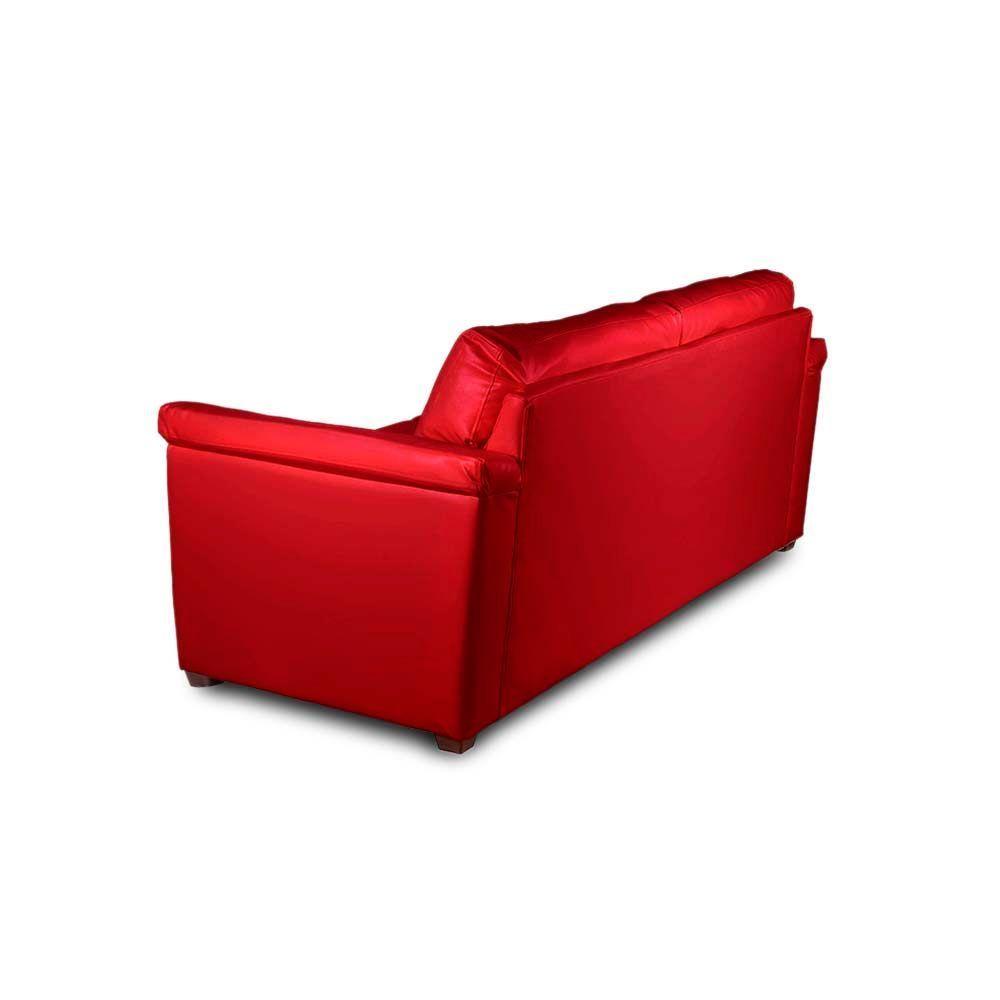 SOFA ANCONA 2C PU GRANO ROJO-5