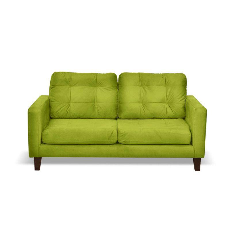 Sofa Napoles 2C Tela  Velvet  Pistacho-0