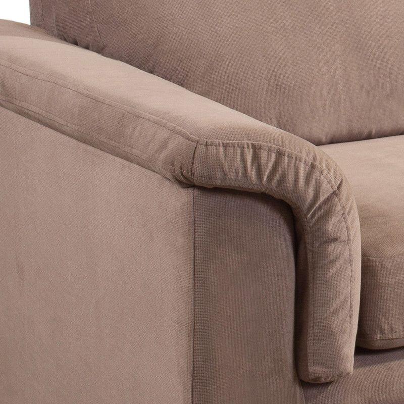 SOFA ANCONA 3C TELA  VELVET  BEIGE-3