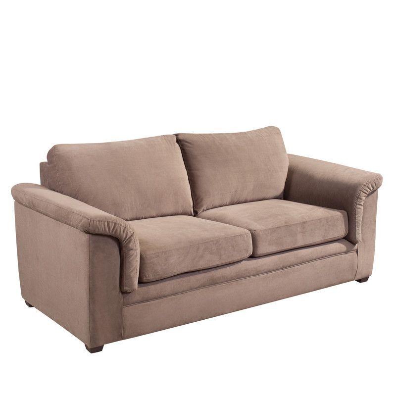SOFA ANCONA 3C TELA  VELVET  BEIGE-1