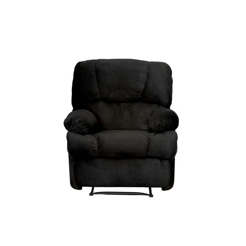 BERGERE PERUGIA RECLINABLE TELA VELVET NEGRO-3