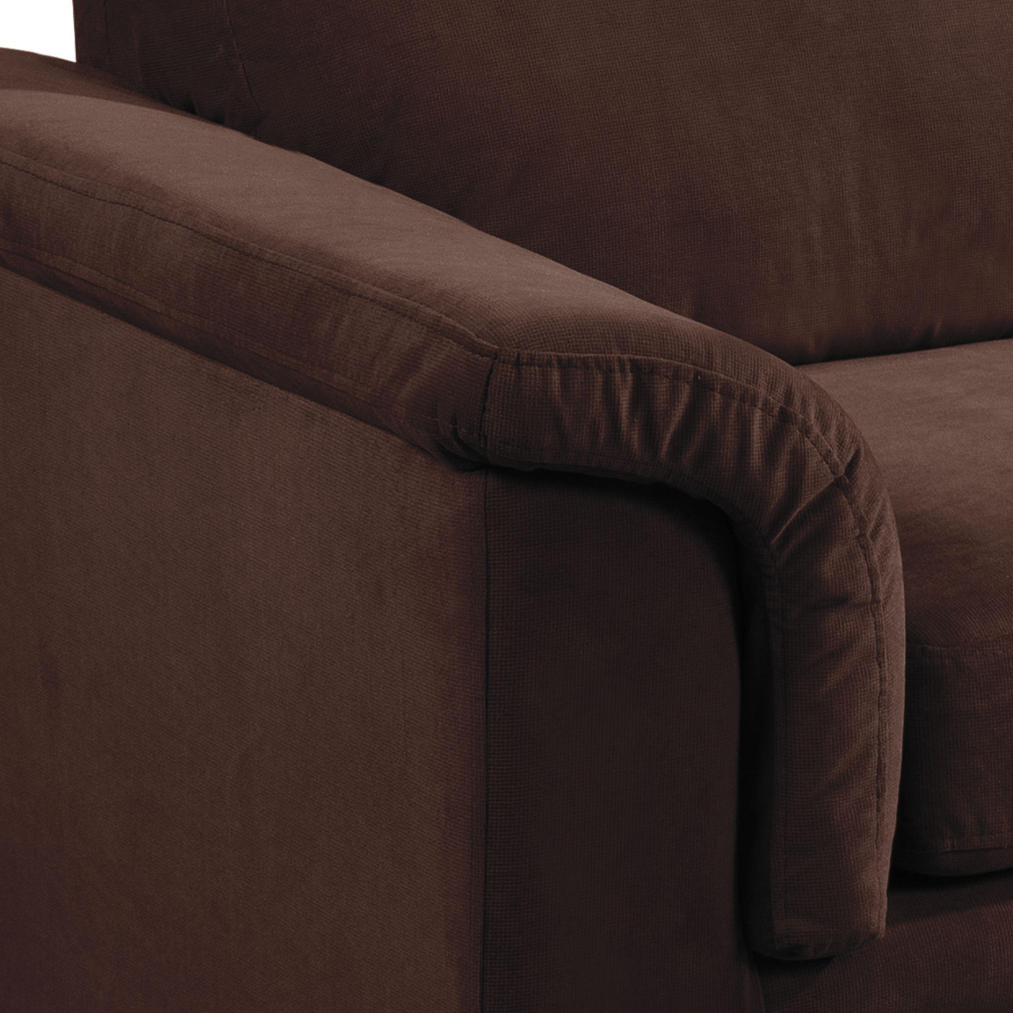 SOFA ANCONA 2C TELA  VELVET  CHOCOLATE-5