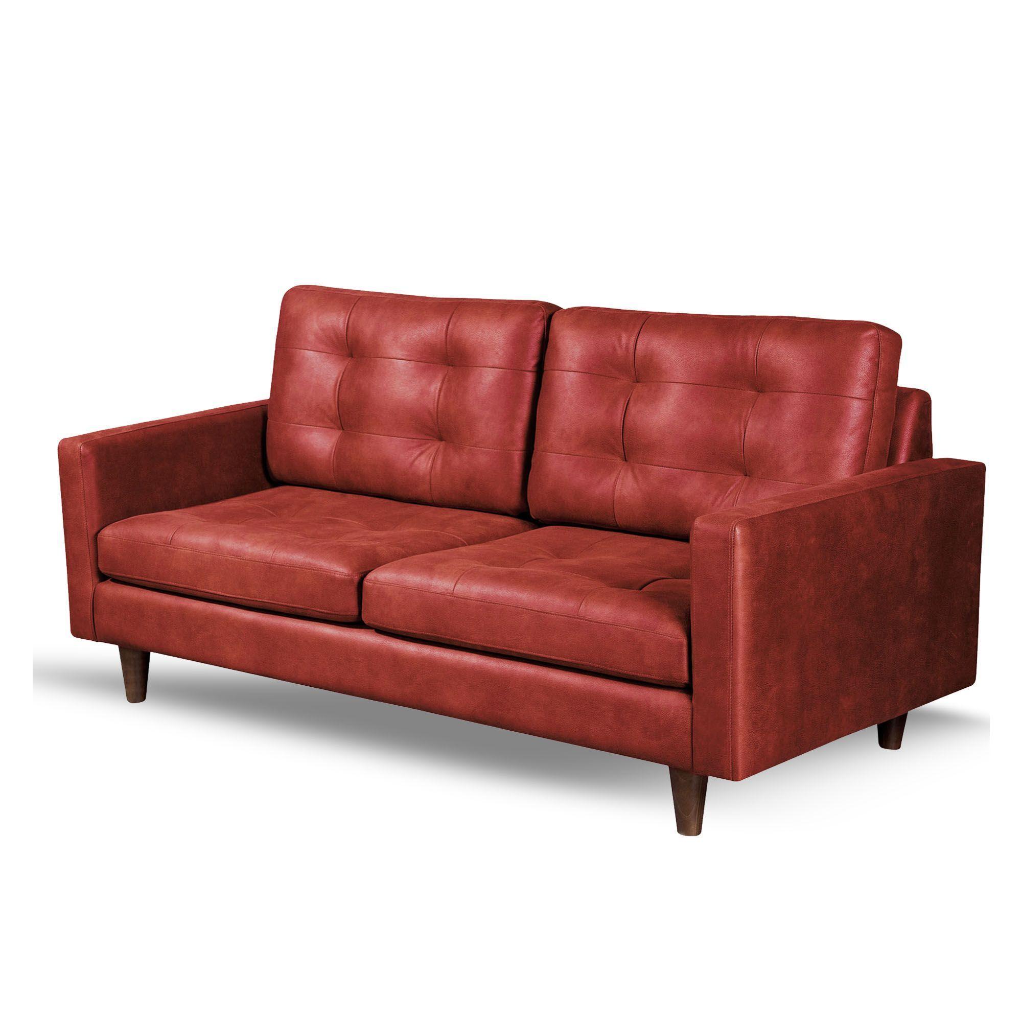 SOFA NAPOLES 3C CUERO KENTUCKY ROJO-2