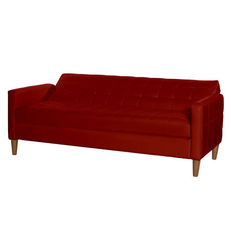 FUTON GENOVA  PU ROJO-2