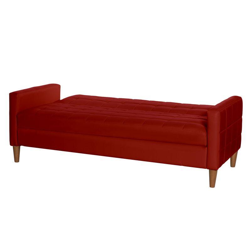 FUTON GENOVA  PU ROJO-3