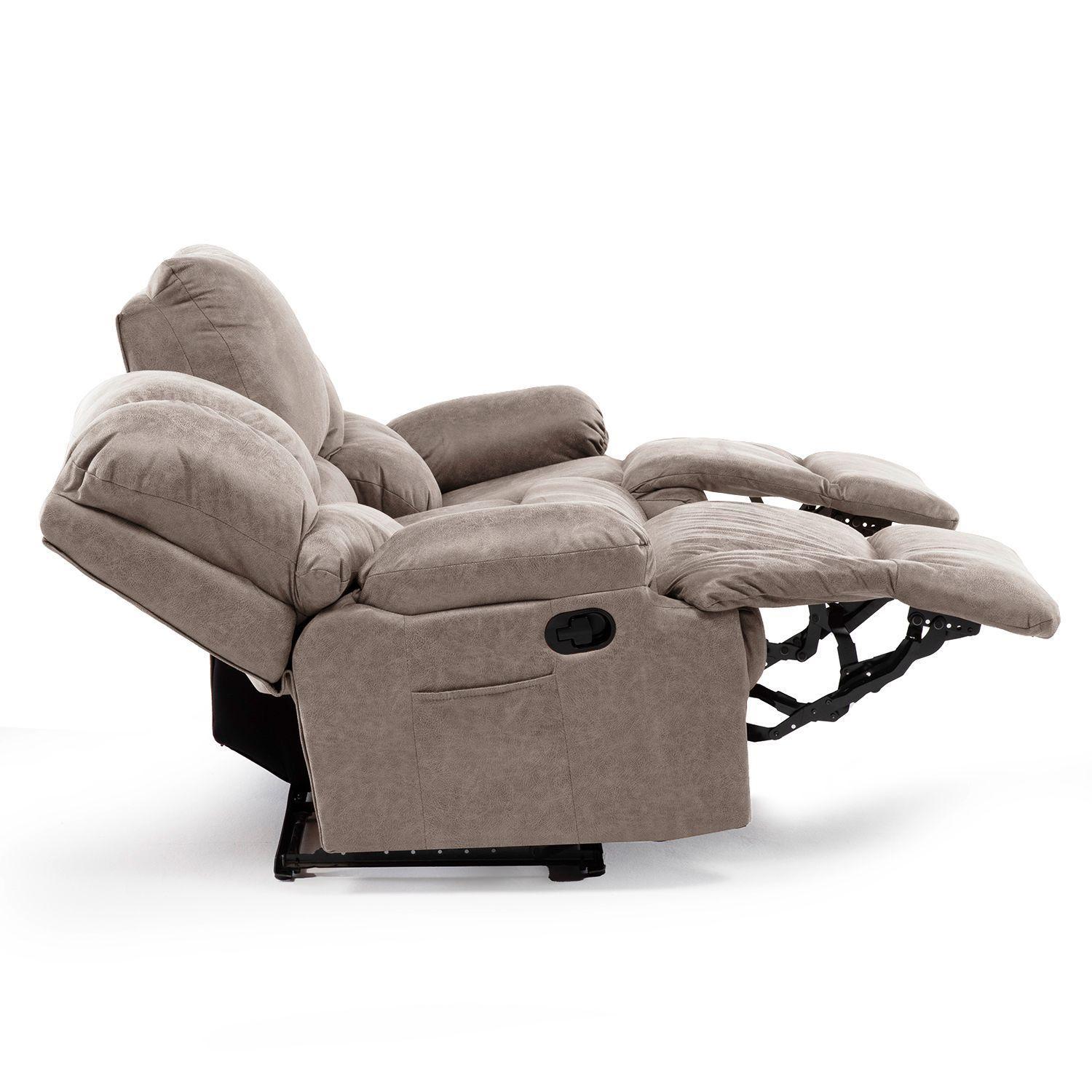 Bergere Perugia Reclinable 3 Cuerpos Cuero Kentucky-2