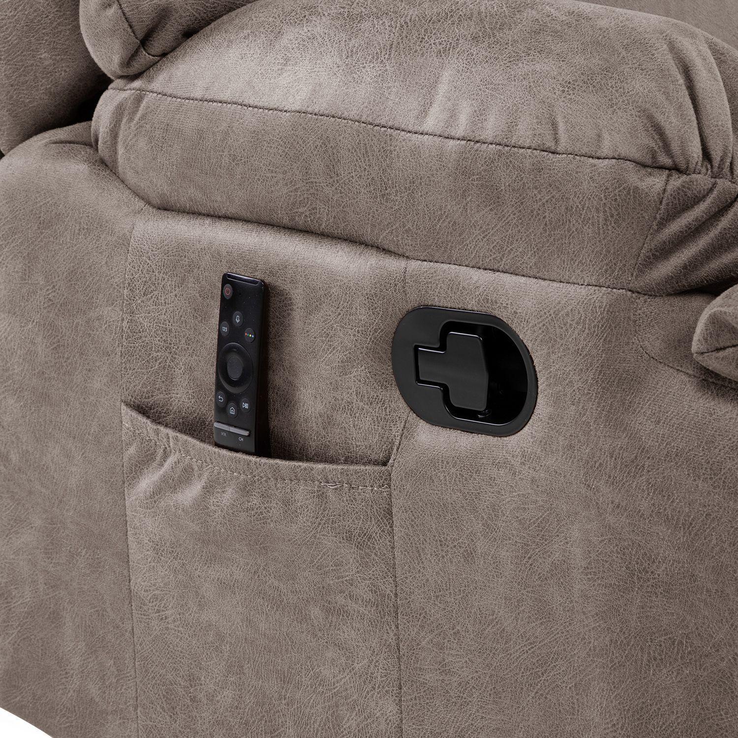 Bergere Perugia Reclinable 3 Cuerpos Cuero Kentucky-6