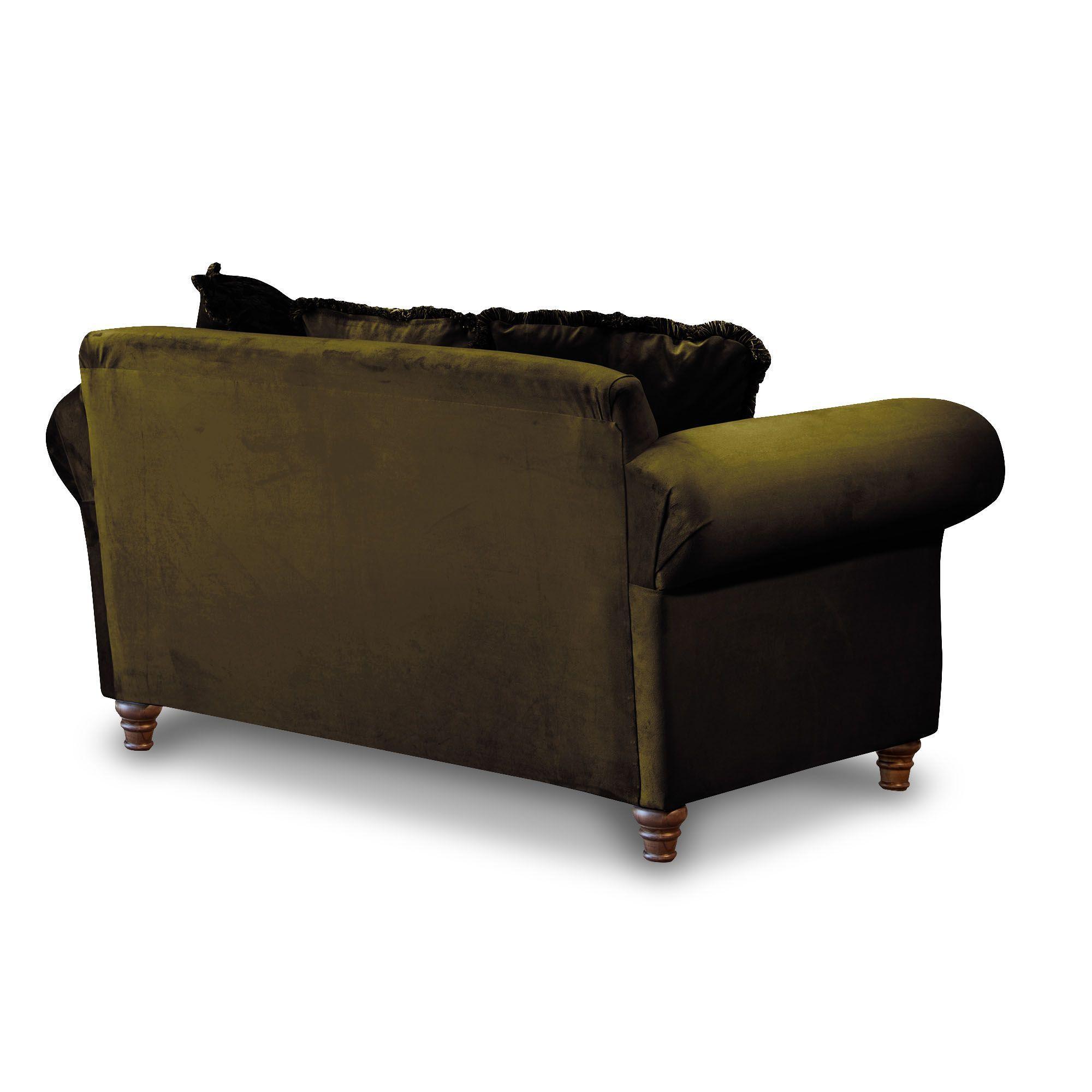 SOFA  RIMINI 2C TELA VELVET VERDE-1