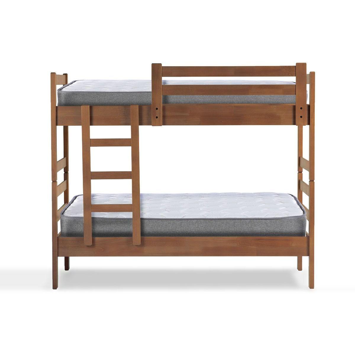 Camarote Zen Best Madera 1 Plaza Desmontable, Incluye 2 Colchones-1
