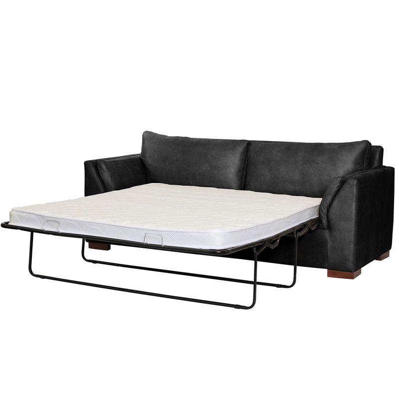 Sofá Cama Milan 2PL Cuero Kentucky Con Asiento de Resortes Pocket-2