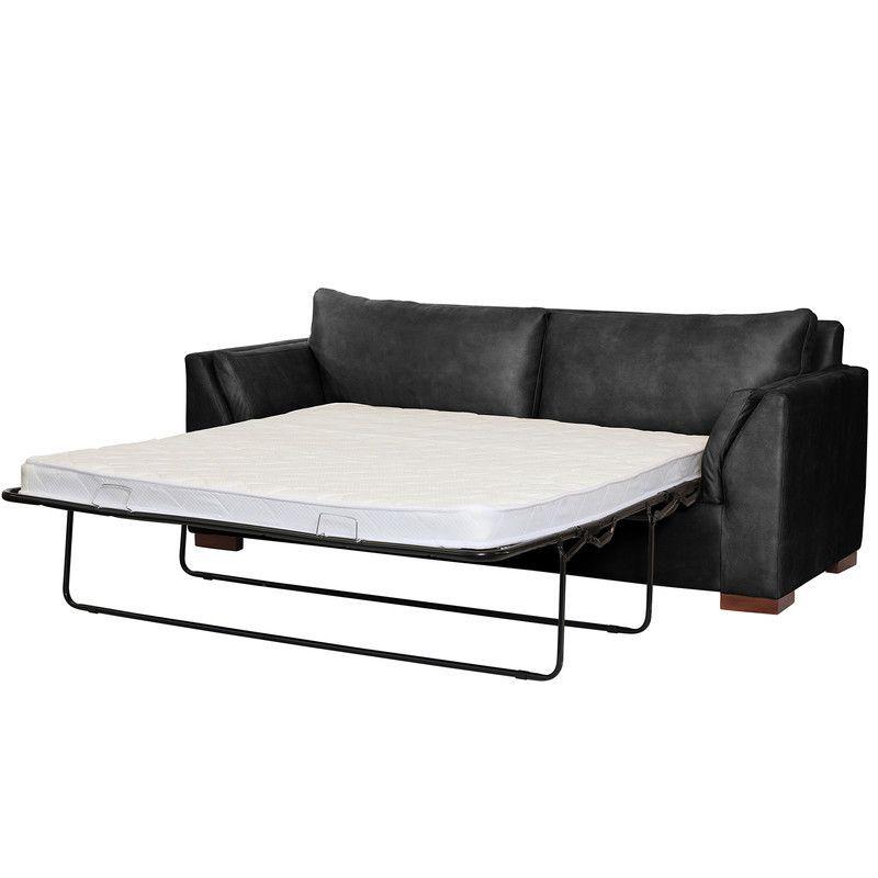 Sofá Cama Milan 2PL Cuero Kentucky Con Asiento de Resortes Pocket-2