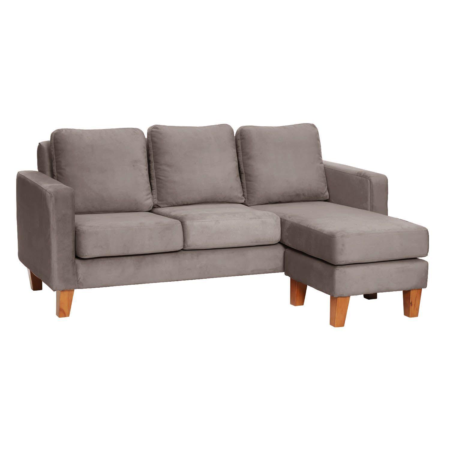 SECCIONAL VENECIA INTERCAMBIABLE TELA VELVET GRIS-5
