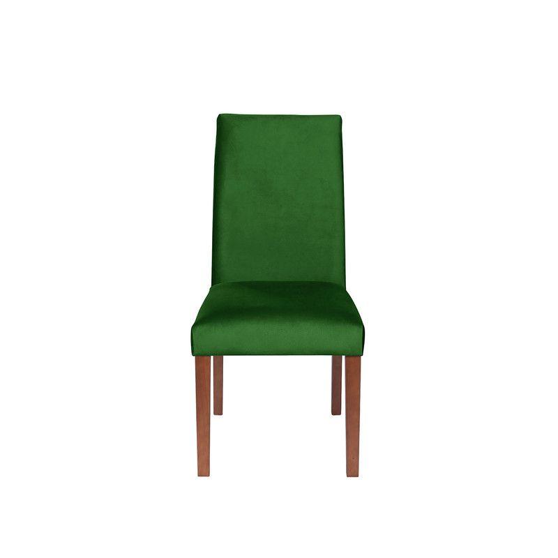 Juego De Comedor Alicante 6 Sillas Cadiz Tela Velvet Verde-3