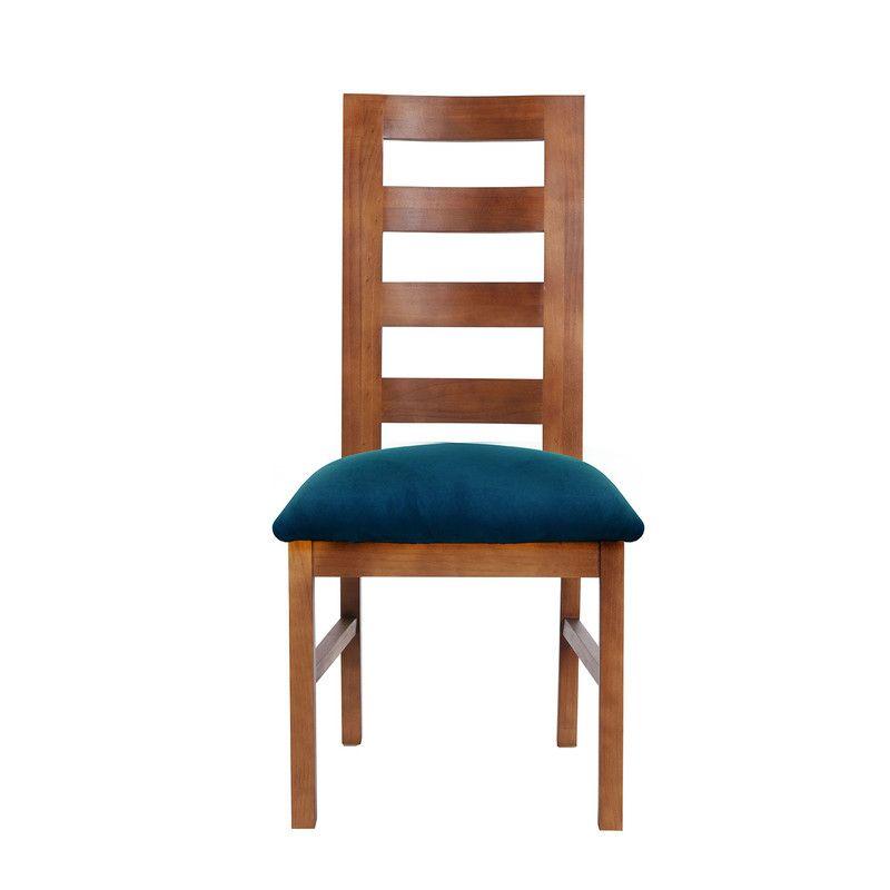 Silla Granada Tela Velvet Azul Petroleo-0