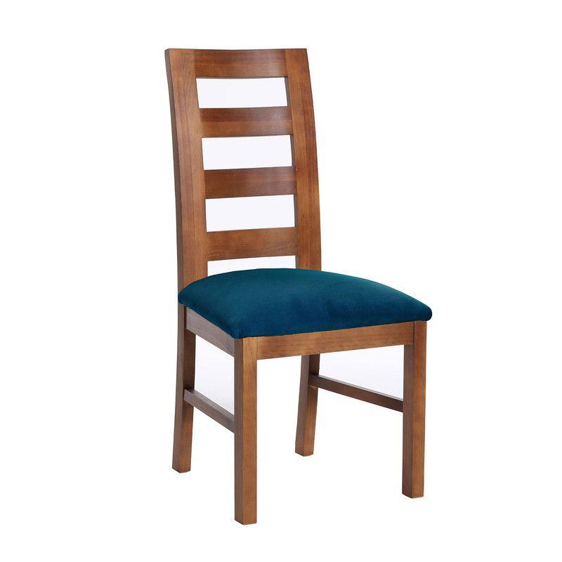 Silla Granada Tela Velvet Azul Petroleo-1