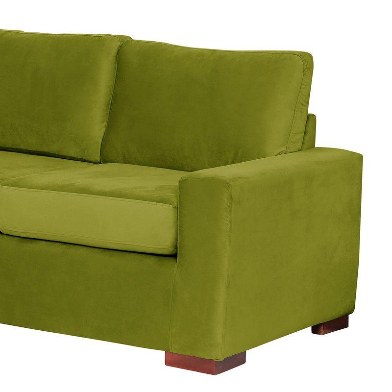 Sofa Cama Livorno 2Pl Tela Velvet Pistacho-3