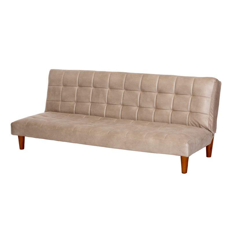 FUTON TURIN  CUERO KENTUCKY BEIGE-2