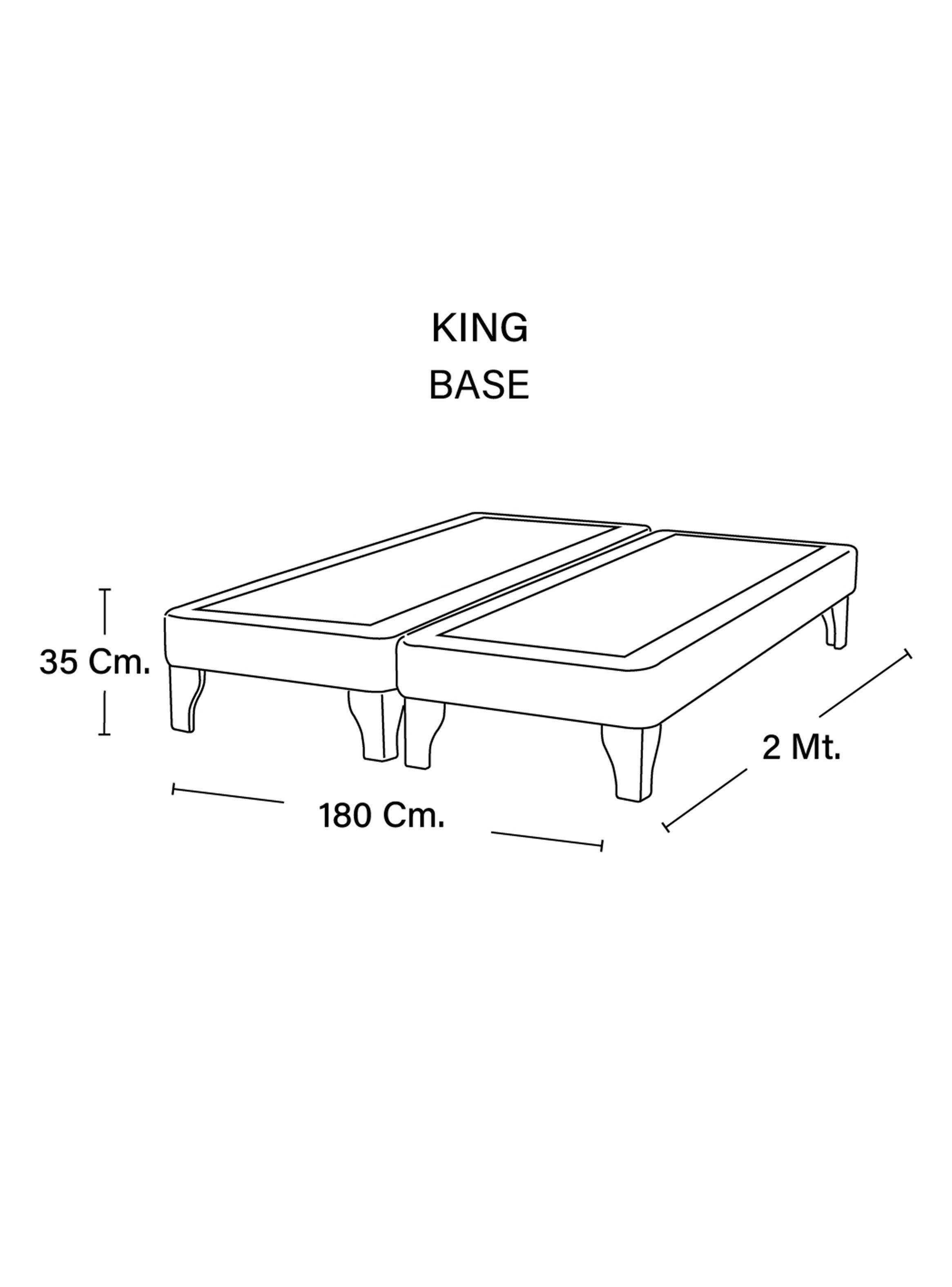 BASE EUROPEA ZEN  TELA BEIGE KING-2