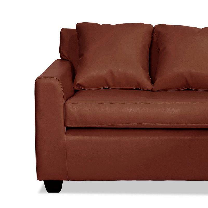 Seccional Lucca 3C PU Chocolate-5